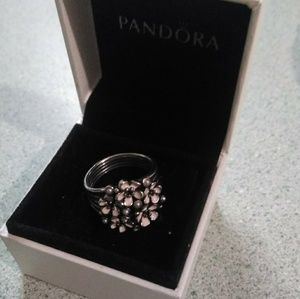 Pandora flower bouquet ring